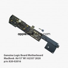 Оригинална Дънна Платка Apple MacBook  AIR 13" M1 A2337 2020   820-02016 02630-B с копче за включване